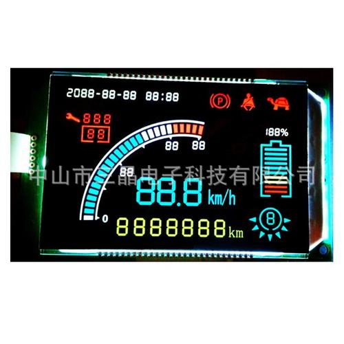 工厂定制数显LCD显示屏在车用仪表及燃气热水器领域的应用与销售机遇